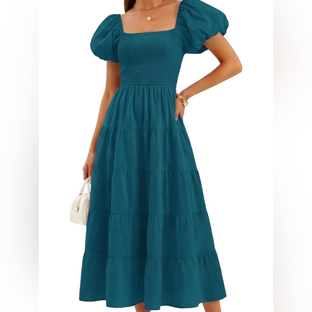 Zesica Teal dress